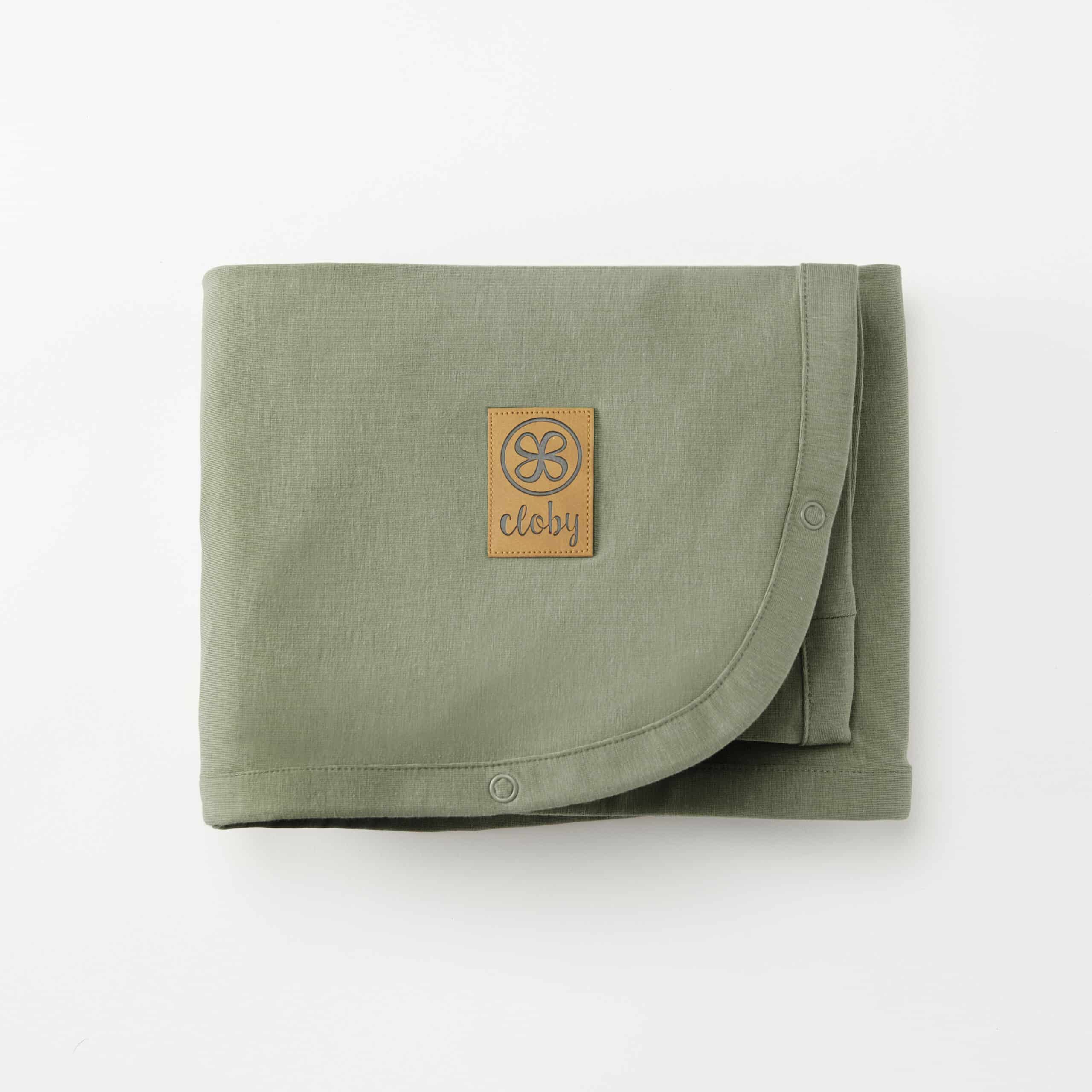 Bejaarden sneeuwman geweten Sun Protection Blanket Olive Green – UPF 50+ - Cloby
